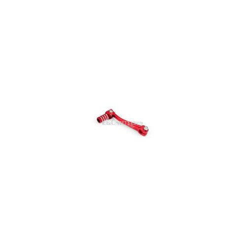 Gear Lever STR8 AM6 aluminium red