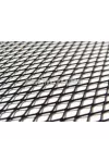 STR8 Alu fémrács, Kis lyuktávolságú, Fekete