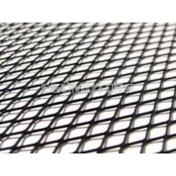 STR8 Alu fémrács, Kis lyuktávolságú, Fekete