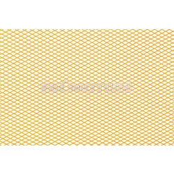 STR8 Alu fémrács, Kis lyuktávolságú, Neon Narancs