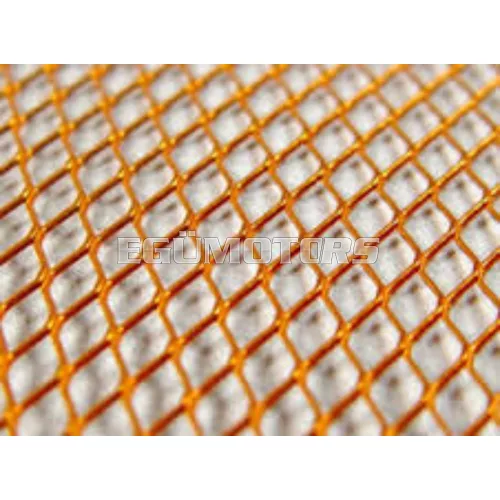 STR8 Alu fémrács, Kis lyuktávolságú, Narancs