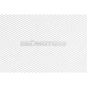 STR8 Alu fémrács, Kis lyuktávolságú, Fehér