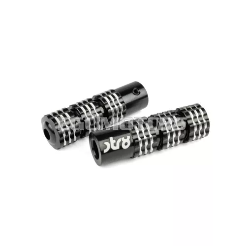 STR8 lábtartó Ultra Grip alumínium, fekete