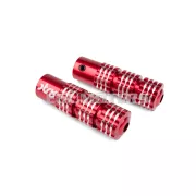 STR8 lábtartó Ultra Grip alumínium, piros