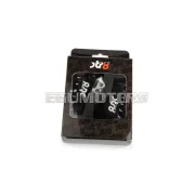 STR8 MX Evo CNC lábtartó készlet fekete, Derbi