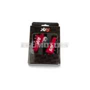 STR8 MX Evo CNC lábtartó készlet piros, Derbi