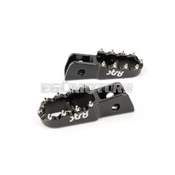 STR8 MX Evo CNC utas lábtartó készlet fekete, Derbi