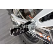 STR8 MX Evo CNC utas lábtartó készlet fekete, Derbi