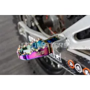 STR8 MX Evo CNC utas lábtartó készlet neokróm, Derbi