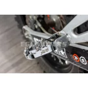 STR8 MX Evo CNC utas lábtartó készlet ezüst, Derbi