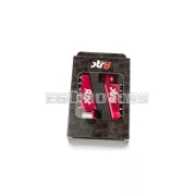 STR8 MX Evo CNC lábtartó készlet piros, Rieju MRT