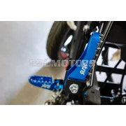 STR8 MX Evo CNC utas lábtartó készlet kék, Rieju MRT