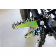 STR8 MX Evo CNC utas lábtartó készlet neokróm, Rieju MRT