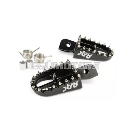 STR8 MX Evo CNC lábtartó készlet fekete, Beta RR 50