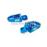 STR8 MX Evo CNC lábtartó készlet kék, Beta RR 50