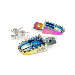 STR8 MX Evo CNC lábtartó készlet neokróm, Beta RR 50