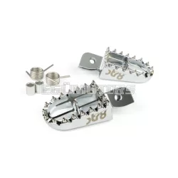 STR8 MX Evo CNC lábtartó készlet ezüst, Beta RR 50