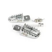 STR8 MX Evo CNC lábtartó készlet ezüst, Beta RR 50