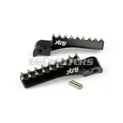   STR8 MX Evo CNC utas lábtartó készlet fekete, Beta RR 50 (2021-ig)
