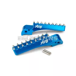   STR8 MX Evo CNC utas lábtartó készlet kék, Beta RR 50 (2021-ig)