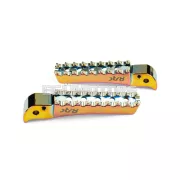 STR8 MX Evo CNC utas lábtartó készlet neokróm, Beta RR 50 (2021-ig)