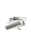 STR8 MX Evo CNC utas lábtartó készlet ezüst, Beta RR 50 (2021-ig)