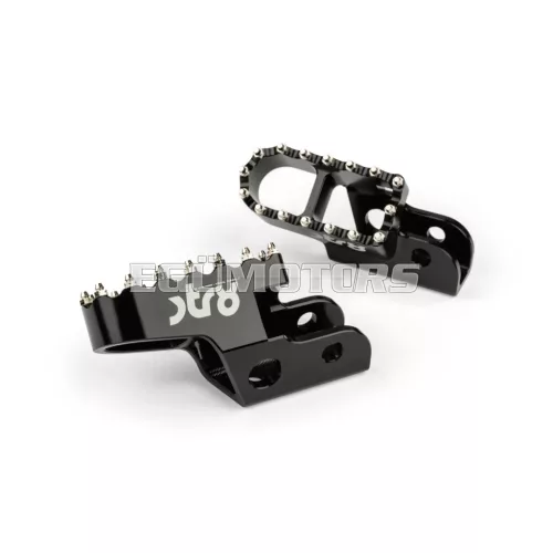 STR8 MX Evo CNC lábtartó készlet fekete, Sherco 50