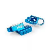 STR8 MX Evo CNC lábtartó készlet kék, Sherco 50