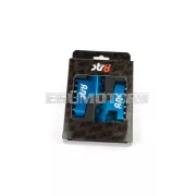 STR8 MX Evo CNC lábtartó készlet kék, Sherco 50