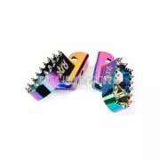 STR8 MX Evo CNC lábtartó készlet neokróm, Sherco 50