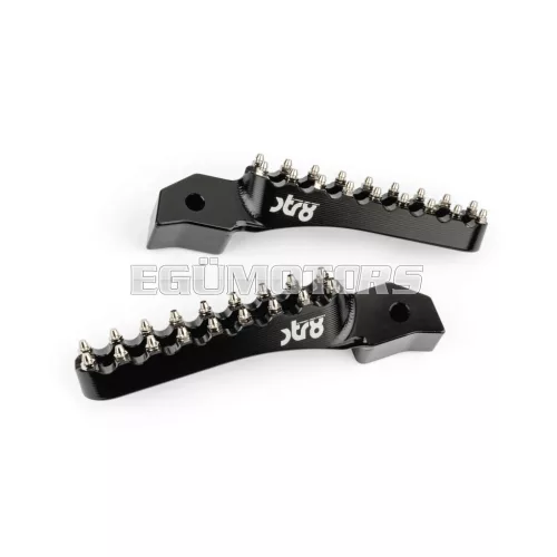 STR8 MX Evo CNC utas lábtartó készlet fekete, Sherco 50