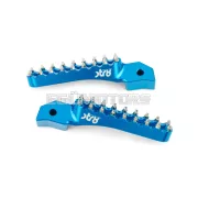 STR8 MX Evo CNC utas lábtartó készlet kék, Sherco 50