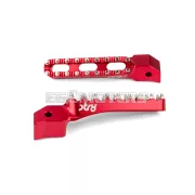 STR8 MX Evo CNC utas lábtartó készlet piros, Sherco 50