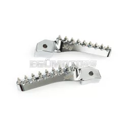 STR8 MX Evo CNC utas lábtartó készlet ezüst, Sherco 50