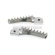 STR8 MX Evo CNC utas lábtartó készlet ezüst, Sherco 50