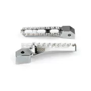 STR8 MX Evo CNC utas lábtartó készlet ezüst, Sherco 50