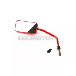 STR8 tükör bal/jobb F1 piros, D.8mm