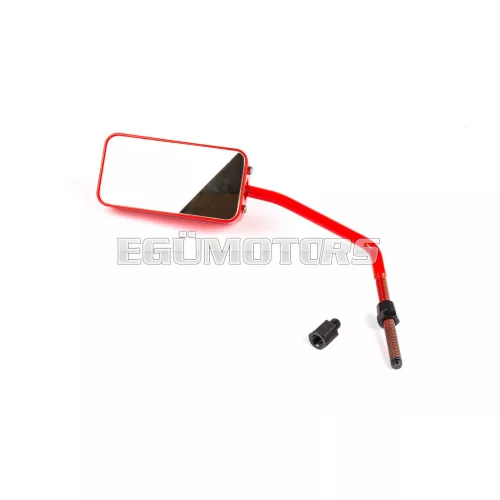 STR8 tükör bal/jobb F1 piros, D.8mm