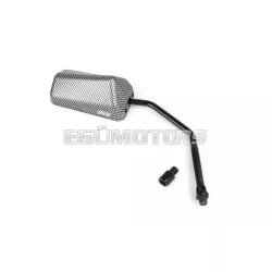 STR8 tükör F1 bal/jobb, jobbmenetes, D.10mm, matt karbon