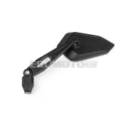 STR8 tükör készlet jobb + bal, közútra engedélyezett, fekete