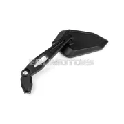 STR8 Street tükör készlet M8/M10 adapterrel, fekete