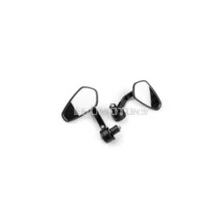 Mirror Set for handlebar ends aluminum black