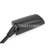 STR8 Groove tükör bal, fekete, D.8 mm