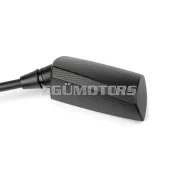 STR8 Groove tükör bal, fekete, D.8 mm