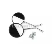 STR8 tükör készlet Vintage kerek, króm, 103mm