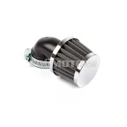 STR8 légszűrő KN típus, 35mm, PHVA/PHBN, 90°, króm