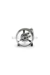Water Pump Cover STR8 Extreme Cut Minarelli LC chrome