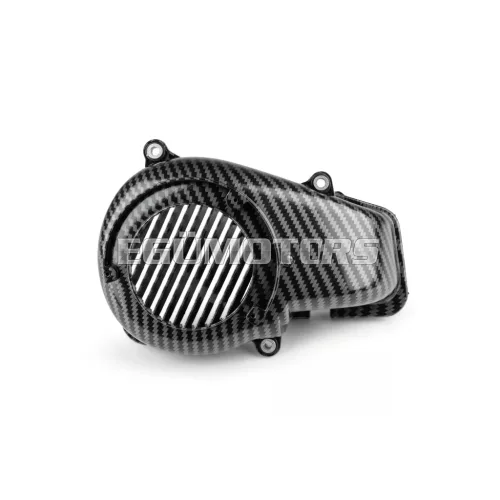 STR8 hűtőventilátor burkolat karbon, Minarelli álló (2004-től)