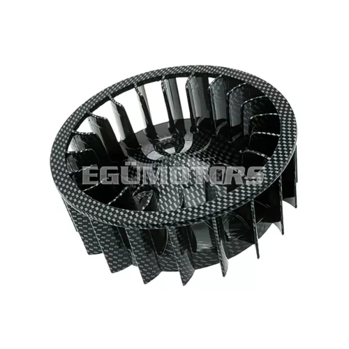 STR8 nagyméretű hűtőventilátor karbon, Minarelli fekvő AC