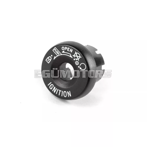 STR8 gyújtáskapcsoló kupak fekete, MBK / Yamaha